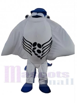 Manta Ray mascot costume