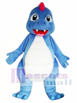 Blue Dinosaur Mascot Costumes  