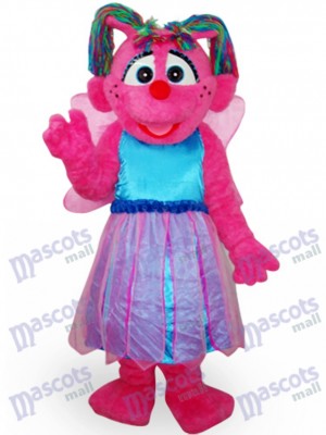 Butterfly Girl Short Plush Adult Mascot Costume