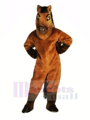 Brown Horse Adult Mascot Costumes Animal