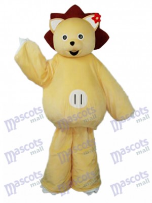 Golden Lion Mascot Adult Costume