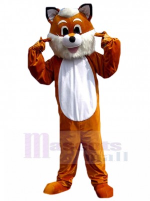 Fox mascot costume