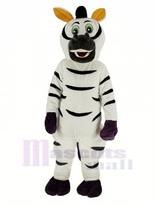 Funny Zebra Mascot Costume Animal