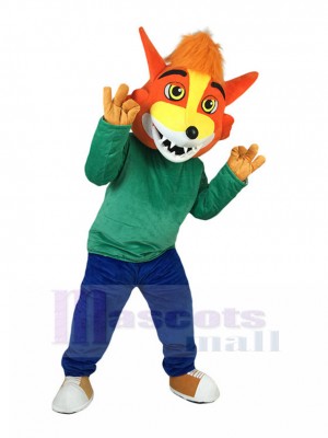 Fox mascot costume