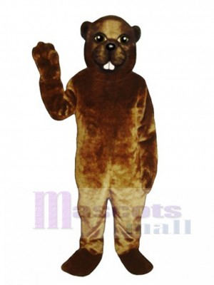 Lumberjack Beaver Mascot Costume