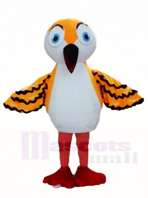 Orange Sparrow Mascot Costumes Bird 