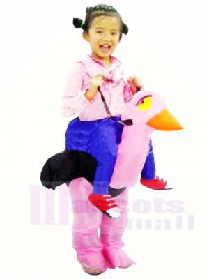 Ride On Ostrich Inflatable Halloween Christmas Xmas Costumes for Kids