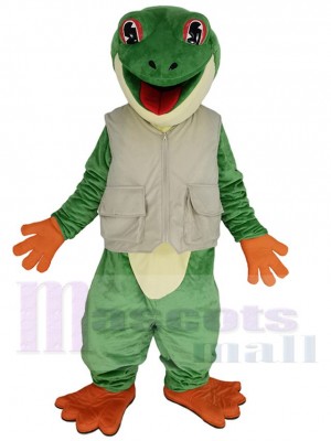 Tree Frog mascot costume