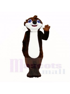 Smiling Top Quality Otter Mascot Costumes Cartoon