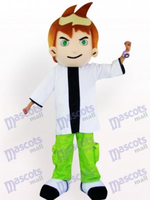 Cool Boy Cartoon Adult Mascot Costume