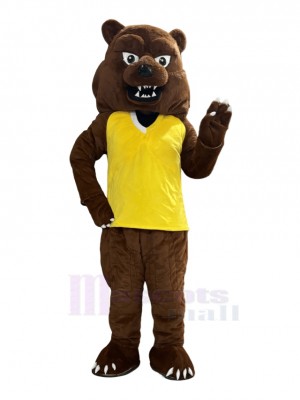 Grizzly Bear mascot costume