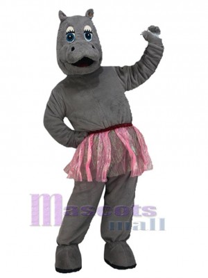 Hippo mascot costume