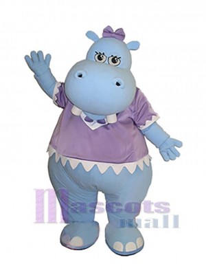 Hippo mascot costume