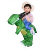 T-Rex Dinosaur Carry me Ride On Inflatable Costume Halloween Christmas For Kid 