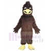 Brown Crested Hawk Mascot Costume Animal