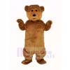 Fluffy Brown Bear Mascot Costume