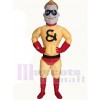 Superhero mascot costume