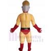 Superhero mascot costume