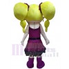 Girl mascot costume