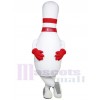 Bowling Pin mascot costume