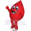 Buddy the Blood Drop mascot costume