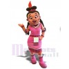 Indian Girl mascot costume