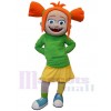 Boy and Girl mascot costume