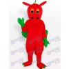 Red Dinosaur Animal Adult Mascot Costume