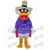 White Hat Duck Mascot Adult Costume Animal