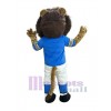 Lion mascot costume