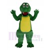 Funny Green Alligator Mascot Costume Animal