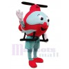 Helicopter mascot costume