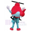 Helicopter mascot costume