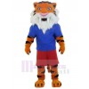 Tiger mascot costume