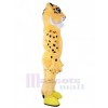 Leopard mascot costume