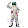 White Astronaut Spaceman Mascot Costume Adult