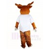 White Shirt Elk Wapiti Moose Mascot Costumes Animal