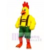 Cute Chicken Yodel Mascot Costume