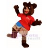 Dark Brown Bear Mascot Costumes