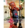 Cute Bloodhound Dog Mascot Costume