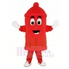 Red Public Utilities Fire Hydrant Mascot Costume