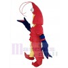 Shrimp Prawn mascot costume