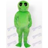 Green Alien Adult Party Mascot Costume