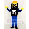 Blue Auto Tyre Cab Tire Mascot Costume Cartoon	