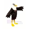 Furry Black Eagle Mascot Costumes 