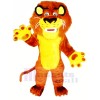 Sports Yellow Lion Mascot Costumes Cartoon