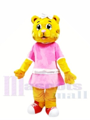 Female Daniel Tiger Mascot Costumes 