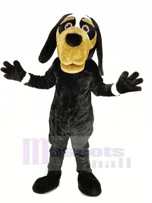 Cool Black Dog Mascot Costume Animal