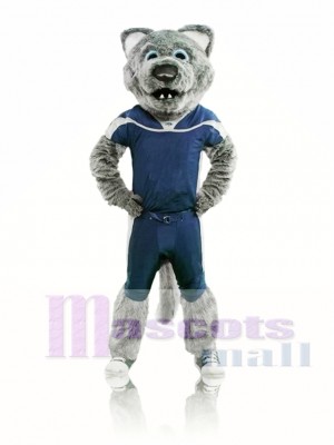 Sport Power Wolf Mascot Costume