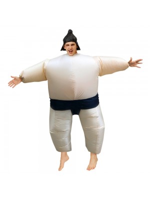 Sumo Inflatable Costume Wrestler Blow Up Costume for Adult